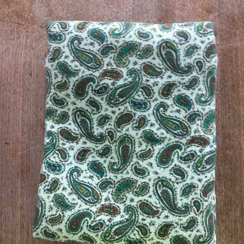 Vintage Paisley Heavy Duty Woven cotton Fabric 84 Inches By 42 inches